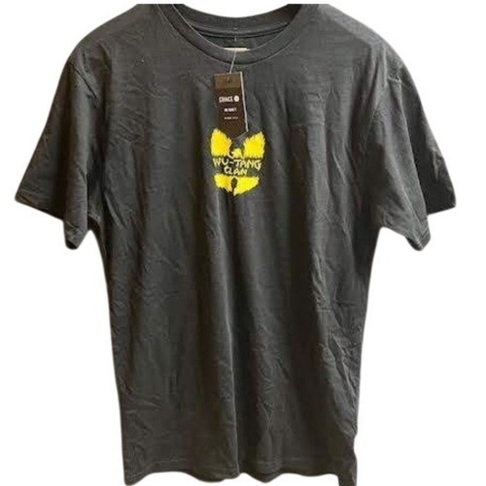Wu Tang Clan T Shirt Mens Adult Graphic Tee Hip Hop‎ Music Black